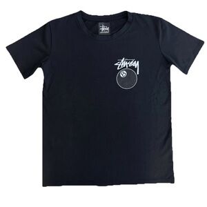 Stussy 8 Ball Tee Size S Black Streetwear Excellent Condition